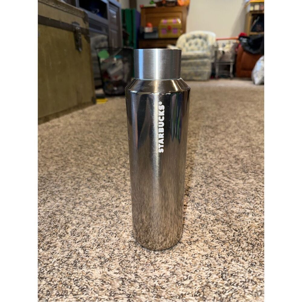 Starbucks 24oz Silver Mermaid Tumbler - Picture 3 of 3